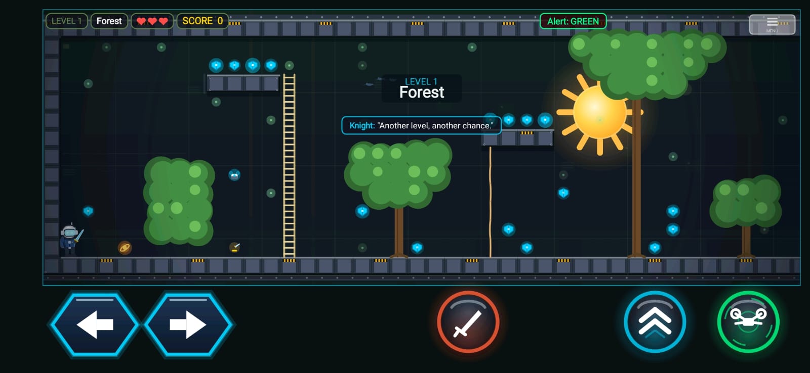Drone Alert Forest mission intro