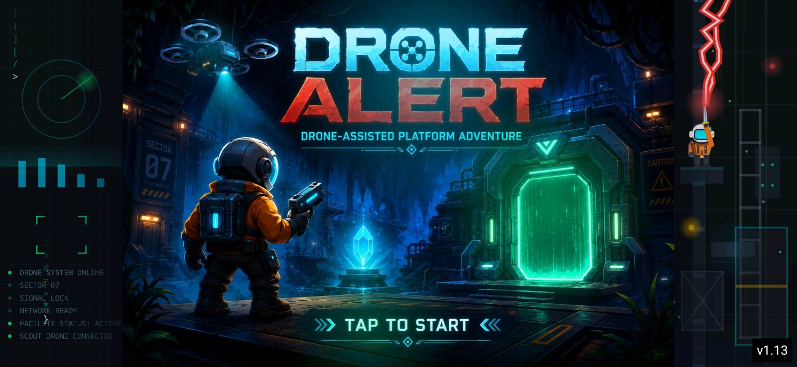 Drone Alert mission splash screen